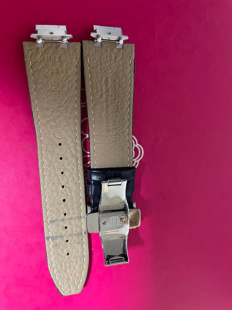 モーリスラクロア 純正レザーベルトAI6038用