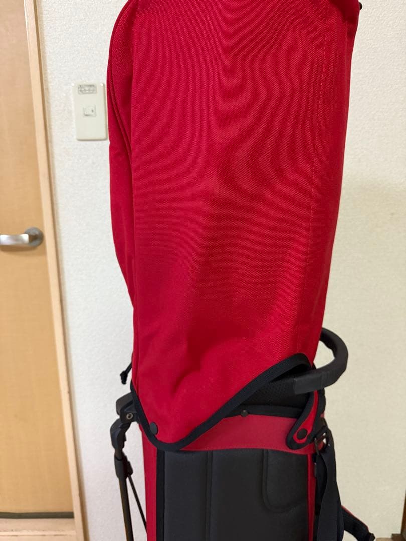 BRIEFING スタンド式ゴルフバッグ RED