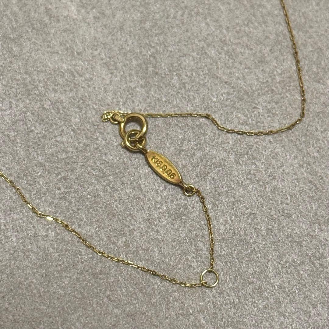 AHKAHヌーディーダイヤ K18 ネックレス