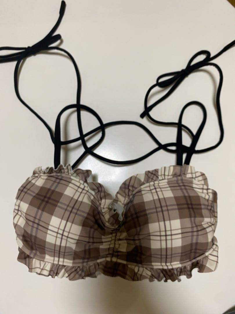 【Darich】ダーリッチ　ショルダーリボンフリルビキニ