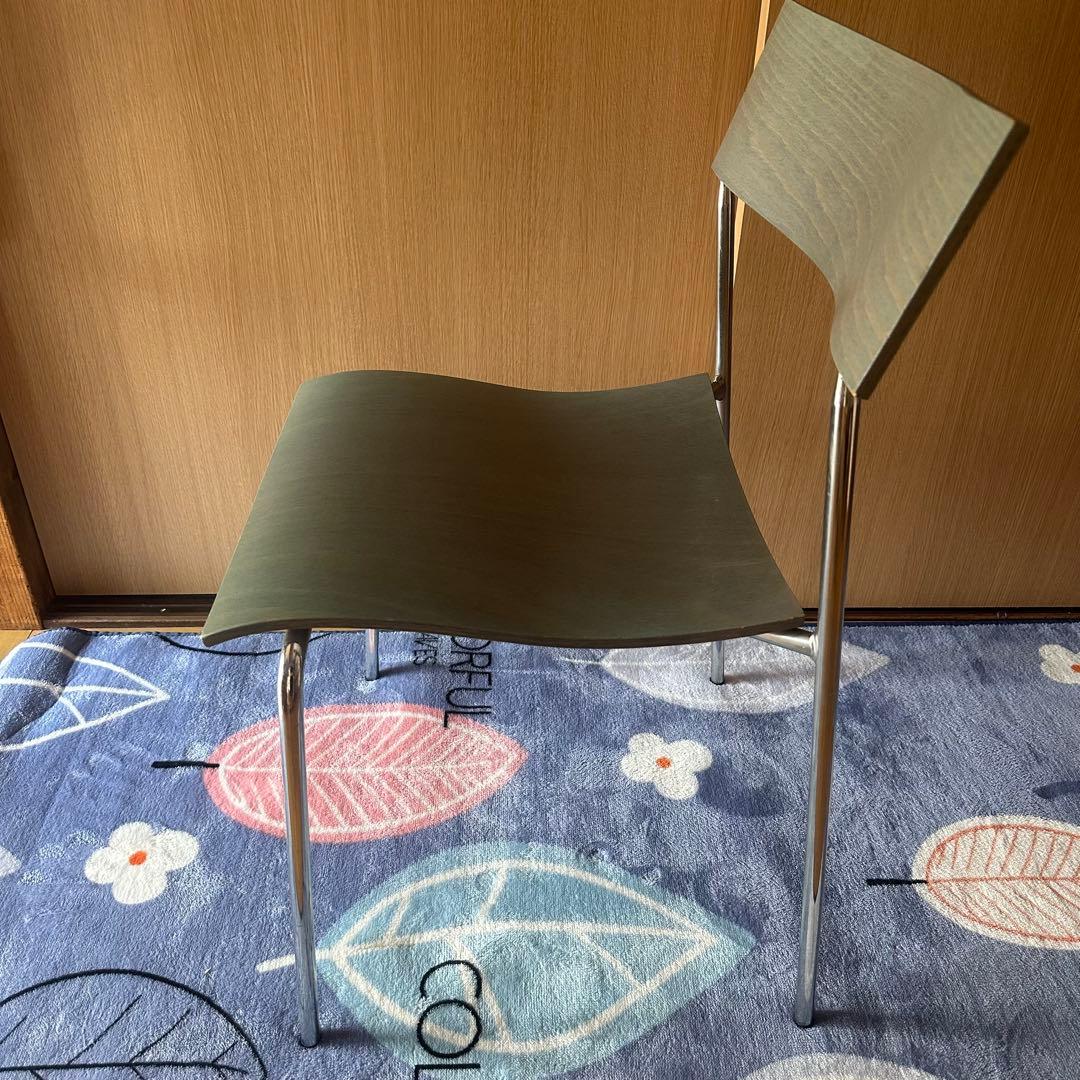 【美品】ラムホルツ ミントブルー　キャンパスチェア
