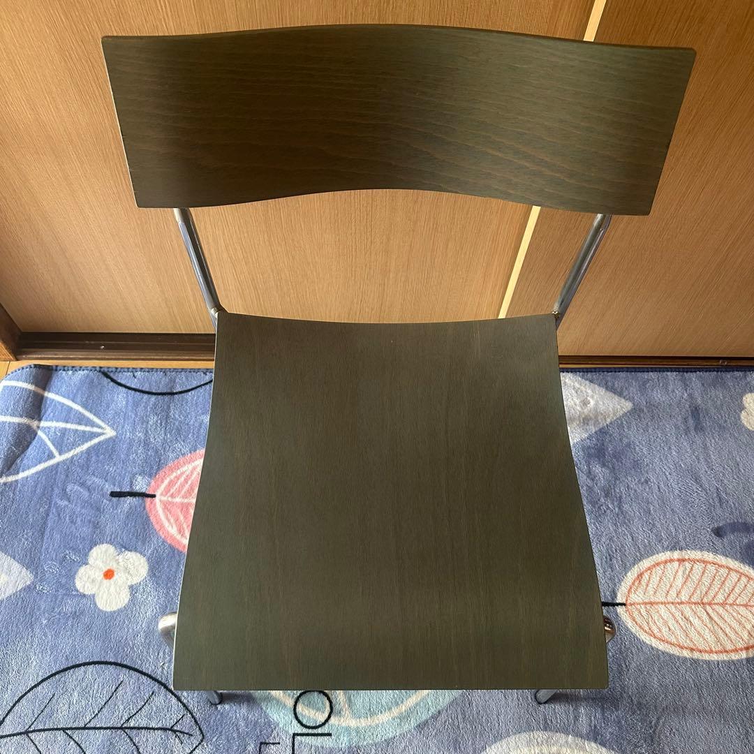 【美品】ラムホルツ ミントブルー　キャンパスチェア