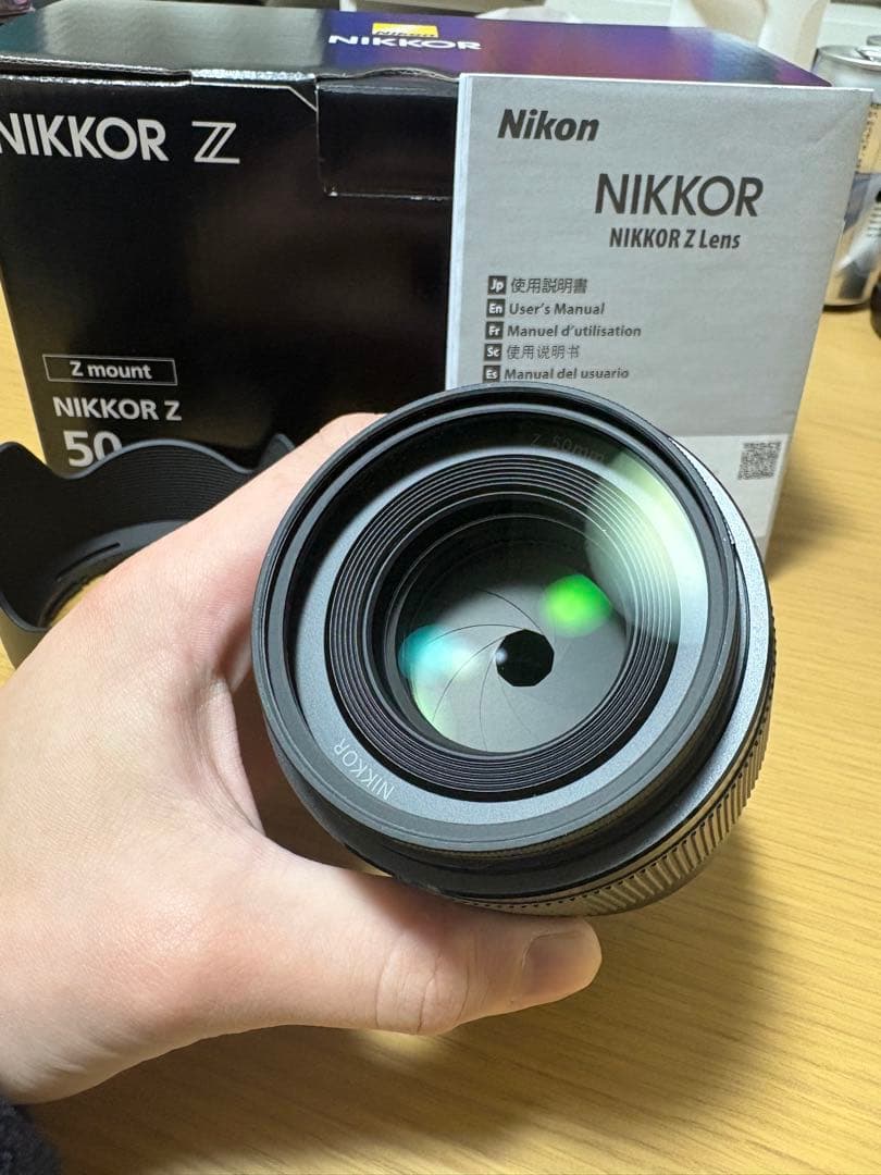 NIKKORZ 50mmf/1.4単焦点大口径ポートレート向けマウント【新古品】