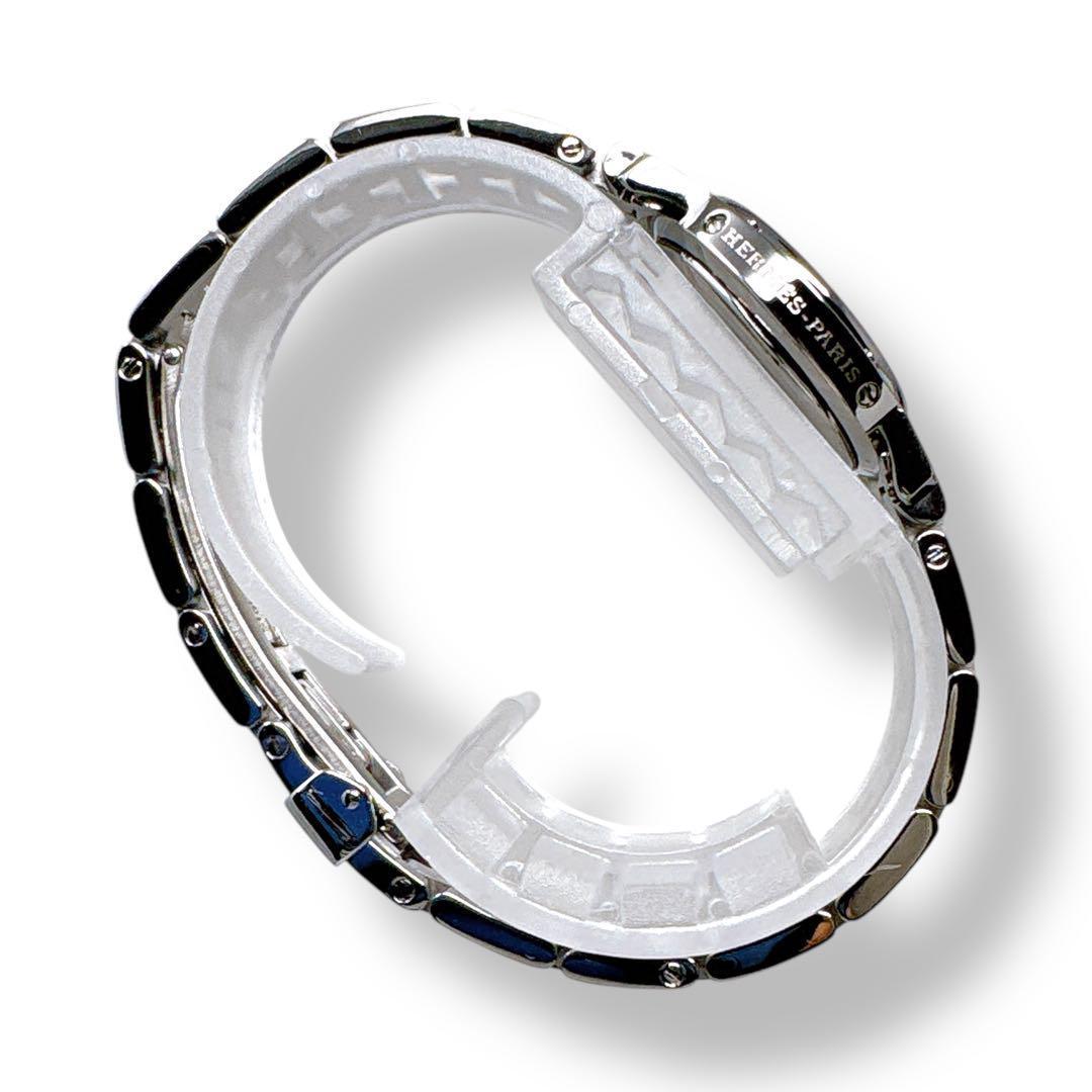 エルメス クリッパー CL4.210 Dバックル ホワイト レディース 腕時計