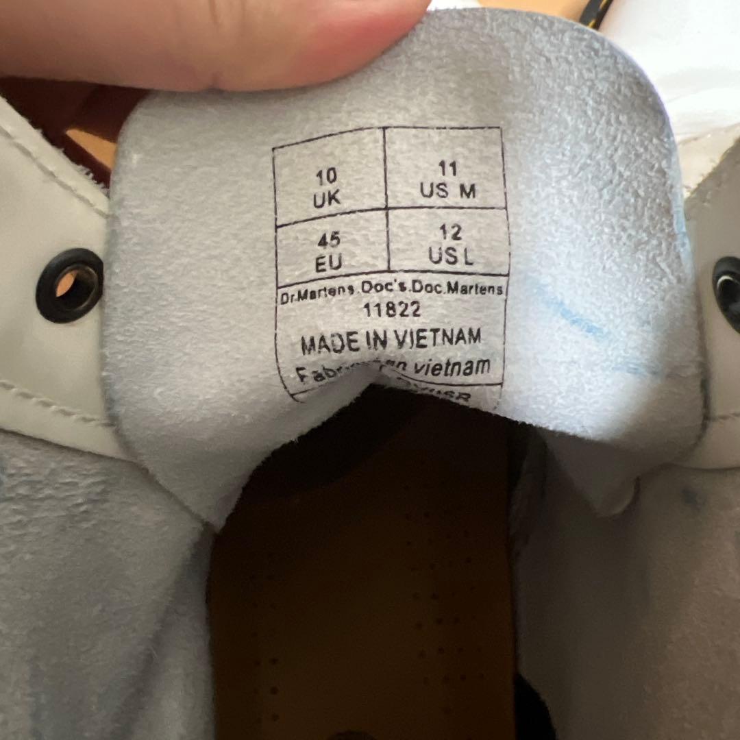 ドクターマーチン　1460　ホワイト　8ホール