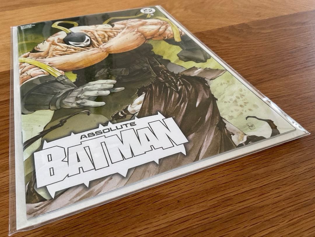 Absolute Batman #9 超レアエクスクルーシブ表紙 アメコミリーフ