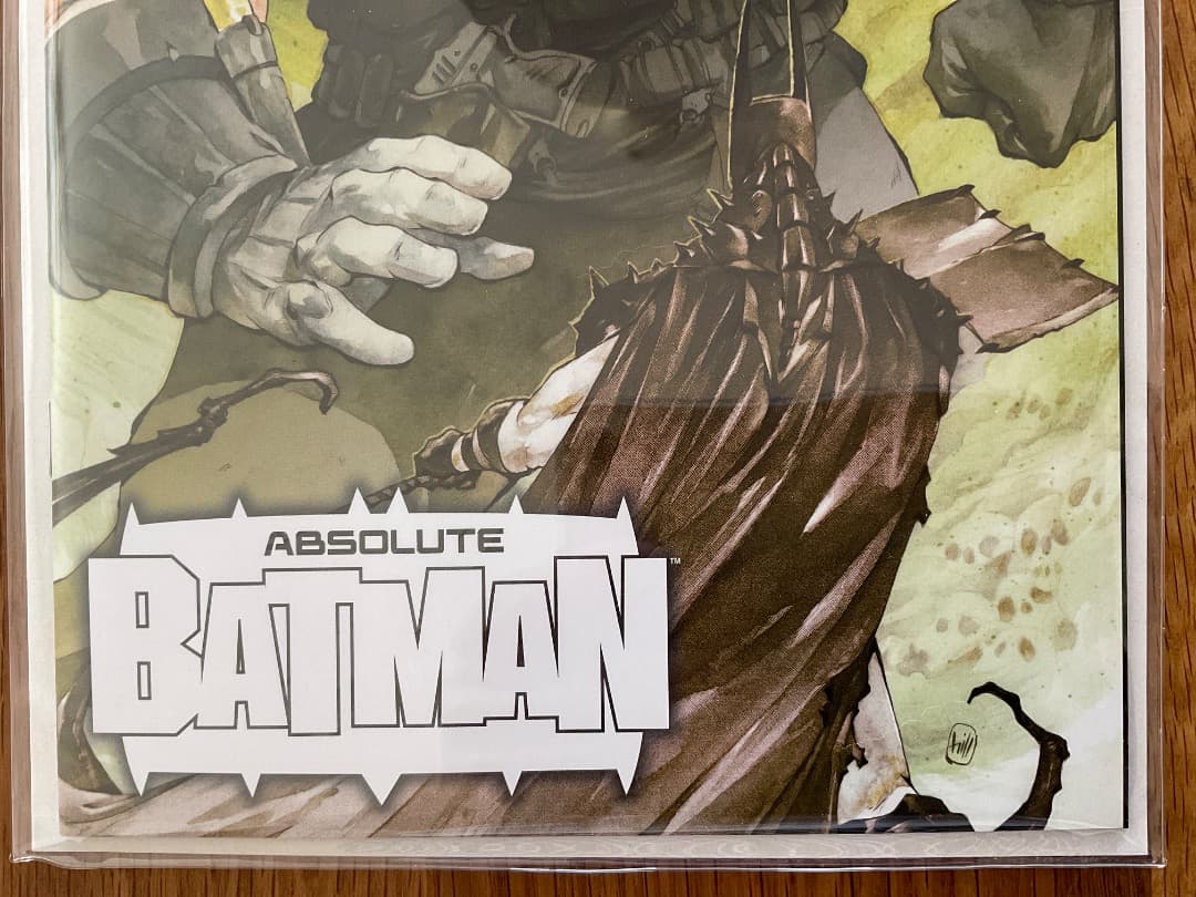 Absolute Batman #9 超レアエクスクルーシブ表紙 アメコミリーフ