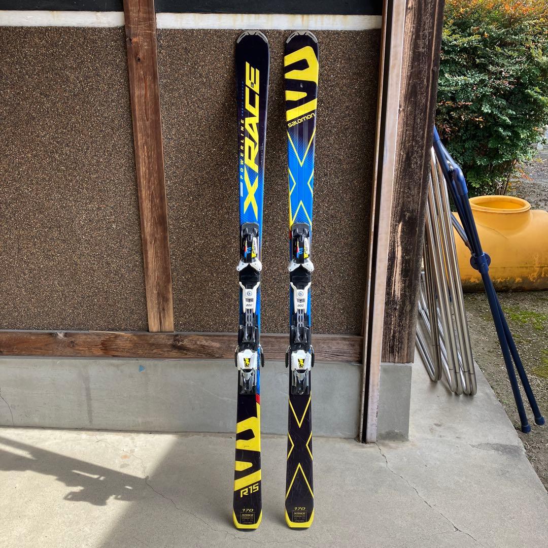サロモン X-RACE スキー板 R15 サイズ 170cm