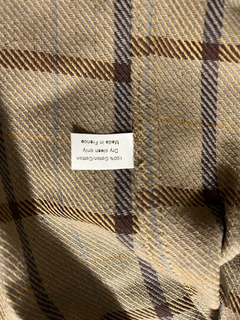 ア*リ様 アナトミカ　1839 チェック柄　デッドストック　サイズ3 フランス製