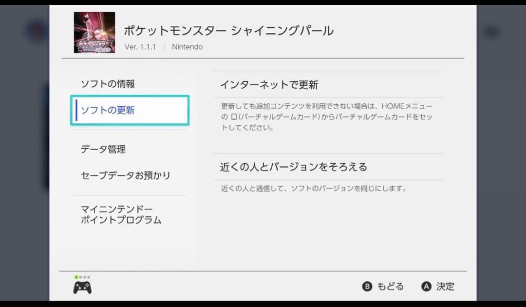 Nintendo Switch Lite 本体　bdsp1.1.1