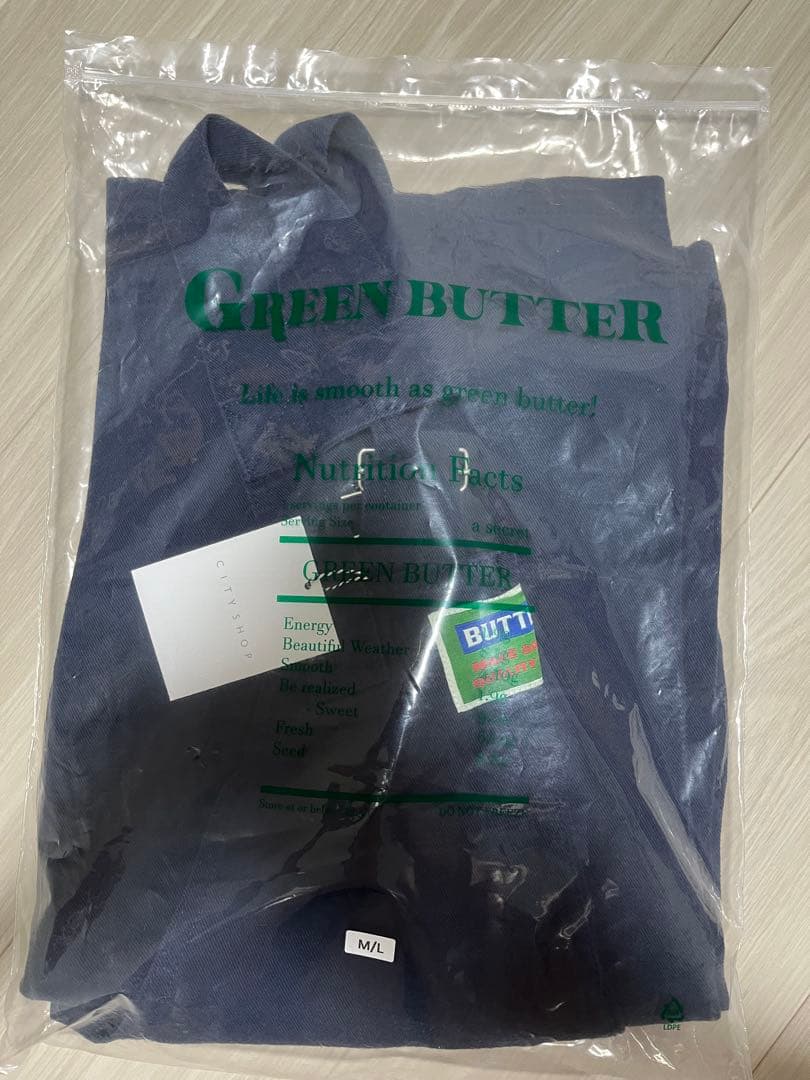 ⭐︎お値下げしました⭐︎CITYSHOP GREEN BUTTERオーバーオール