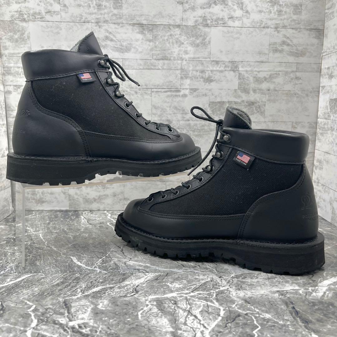 【美品】 ダナー ライト26cm相当 GTX ブラック レザー USA製 防水