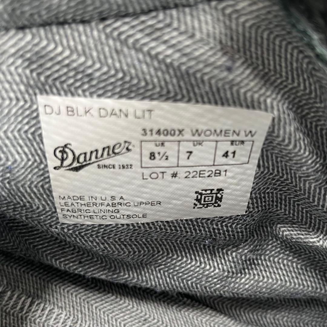 【美品】 ダナー ライト26cm相当 GTX ブラック レザー USA製 防水