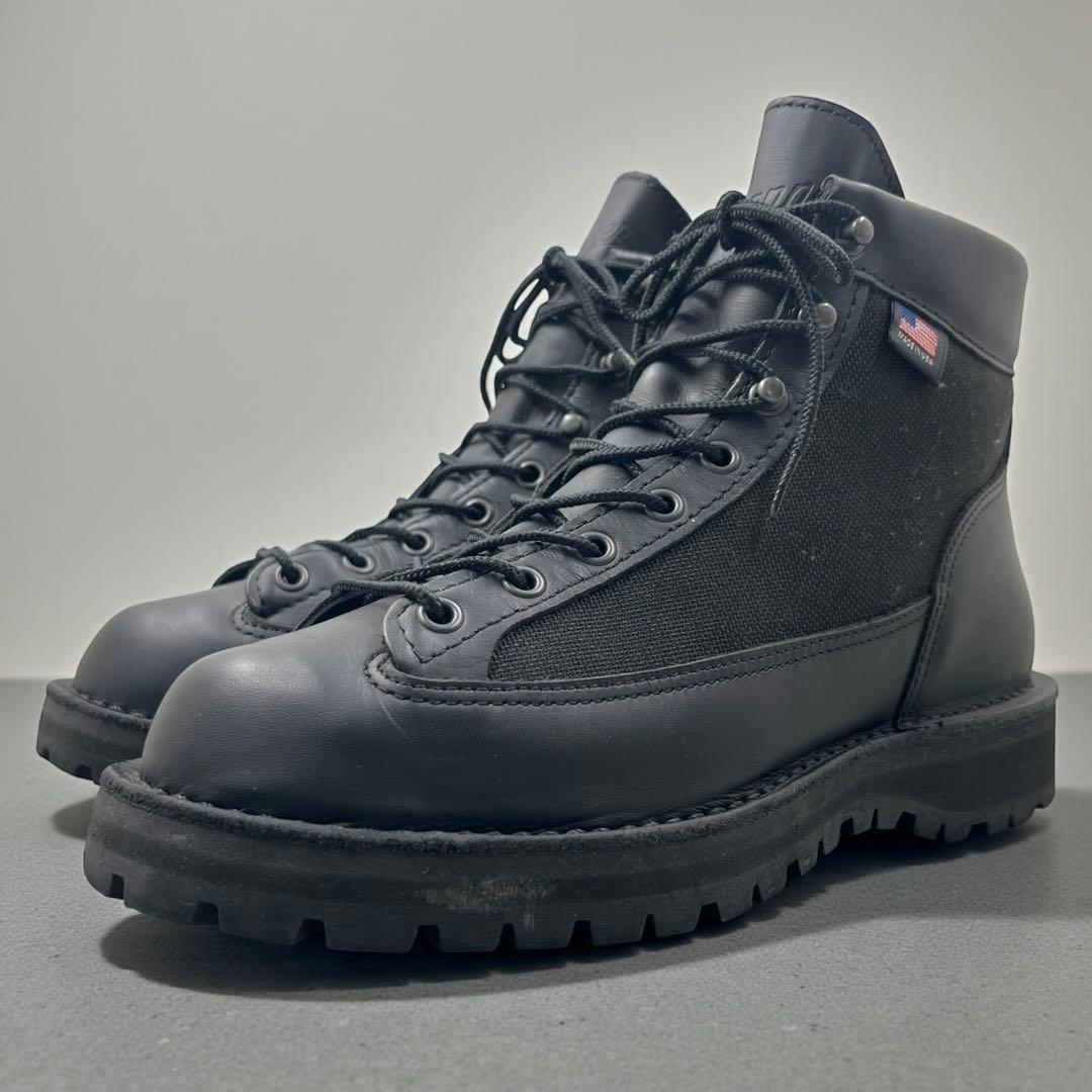 【美品】 ダナー ライト26cm相当 GTX ブラック レザー USA製 防水