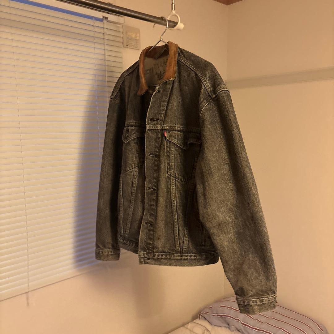 【Special】Levi's 先染めブラック デニムジャケット