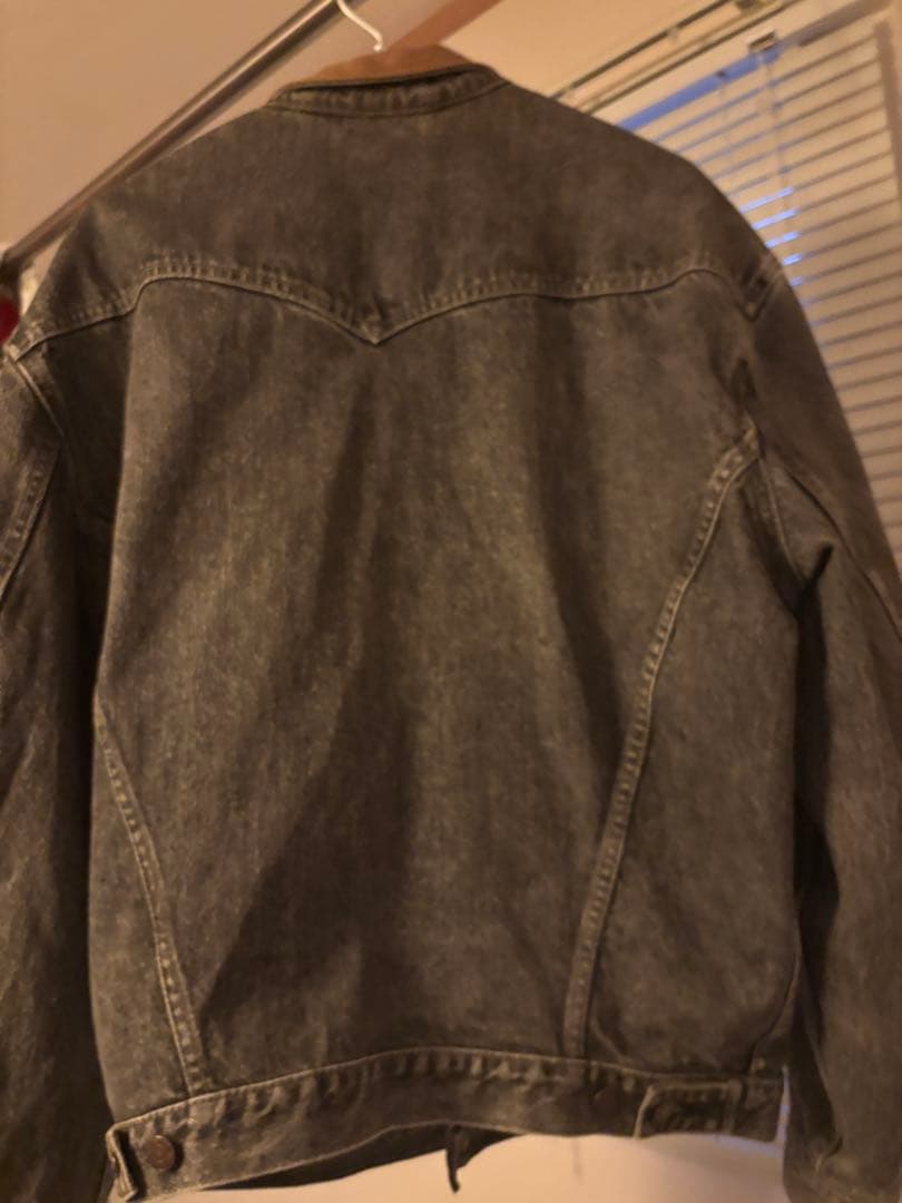 【Special】Levi's 先染めブラック デニムジャケット