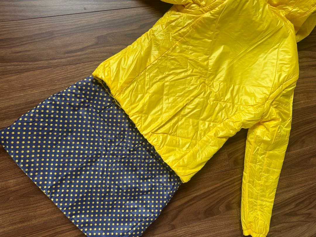 キャンベル 中綿ジャケット＆スカート セットアップ フード付 リバーシブル