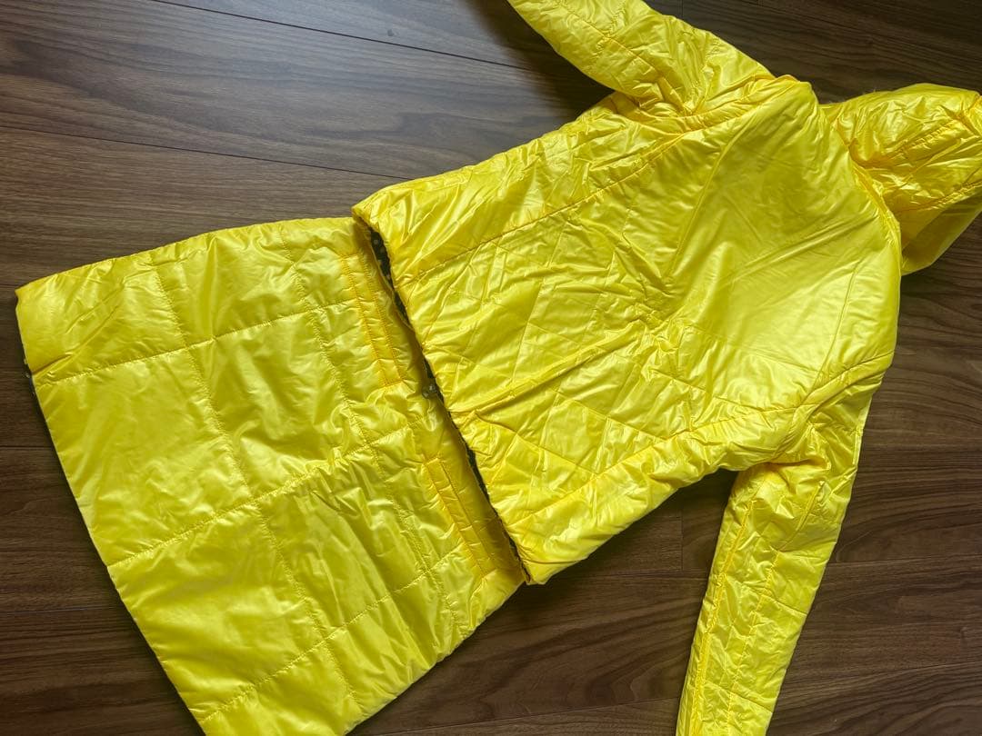 キャンベル 中綿ジャケット＆スカート セットアップ フード付 リバーシブル