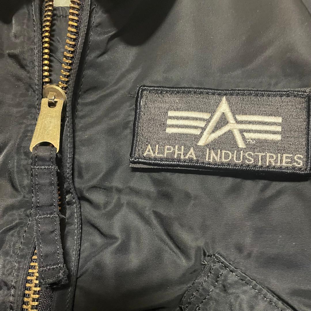 90s USA製 ALPHA INDUSTRIES アルファ フライトジャケット