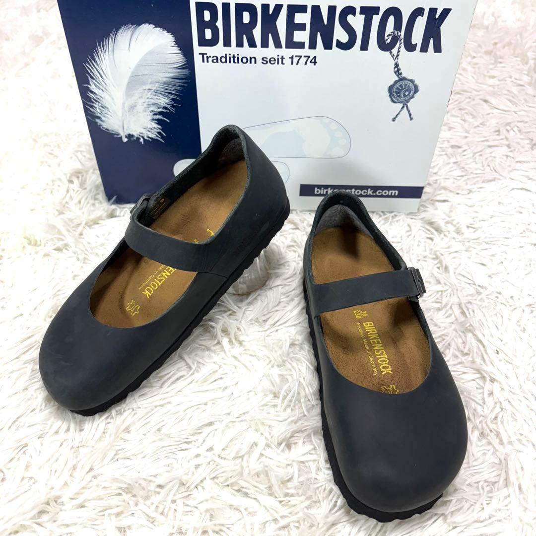 オレオ(黒)様ビルケンシュトック MANTOVA メリージェーン ストラップ 黒