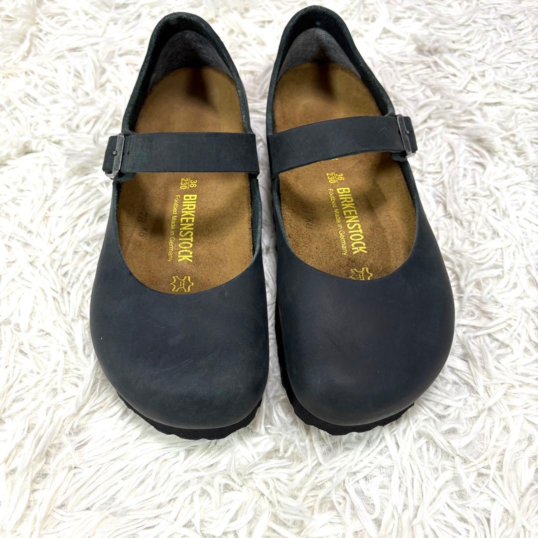 オレオ(黒)様ビルケンシュトック MANTOVA メリージェーン ストラップ 黒