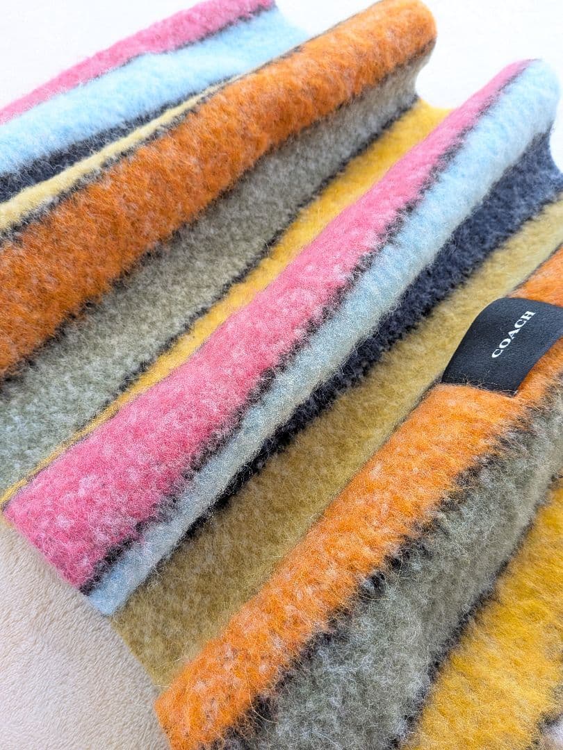 コーチCOACH　マフラー　アルパカ 匿名配送　即日発送