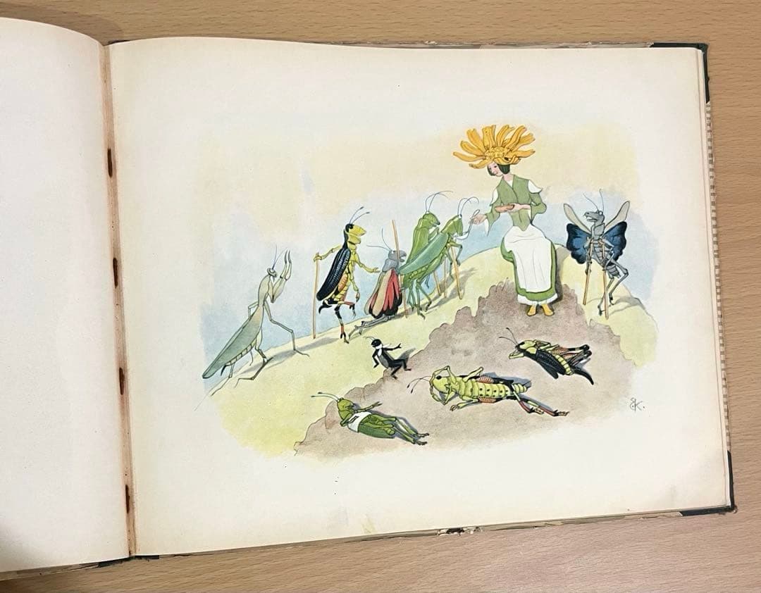 No.320 レア 超希少 アンティーク 古書 洋書 ドイツ 絵本 ビンテージ