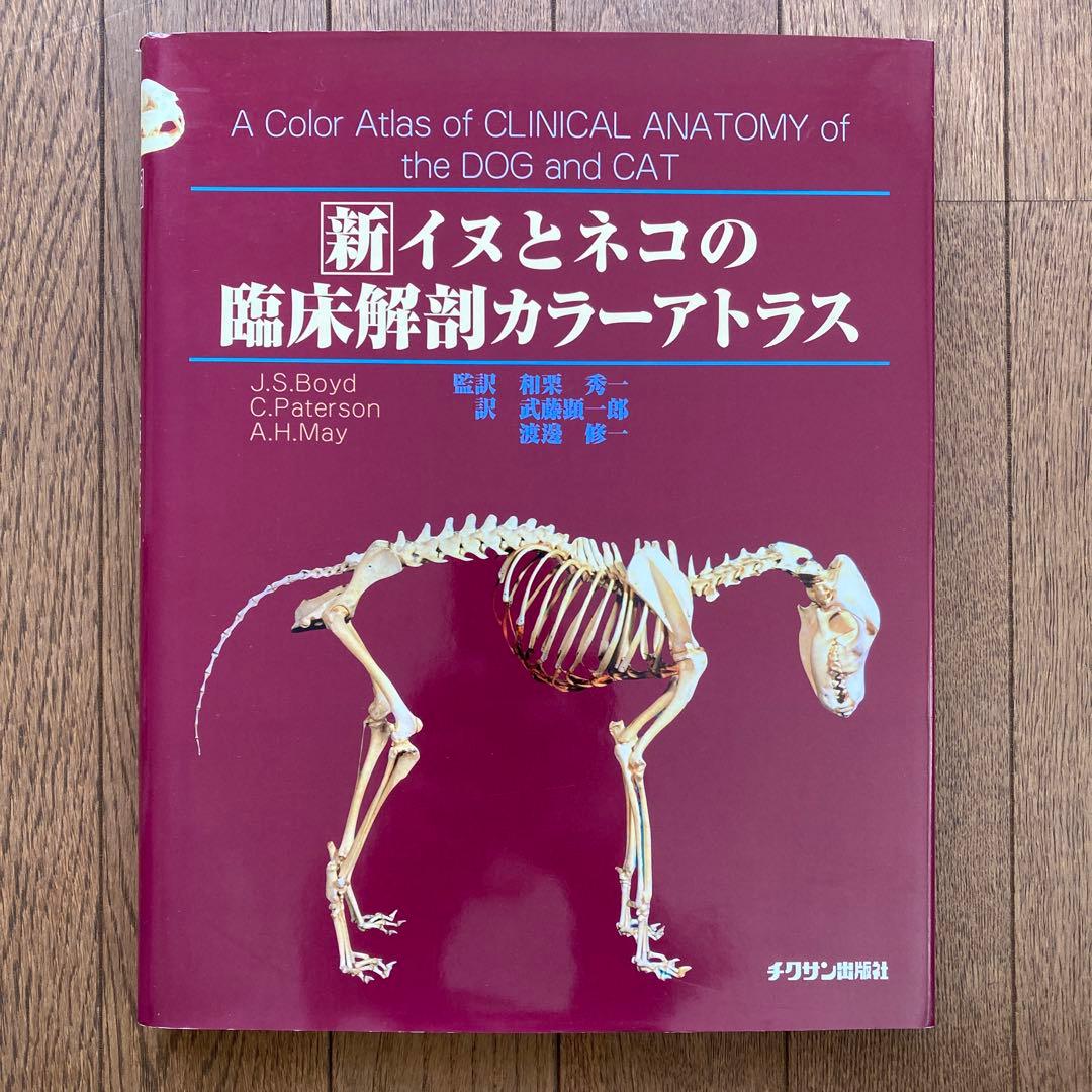 新イヌとネコの臨床解剖カラーアトラス　チクサン出版社　DOG and CAT