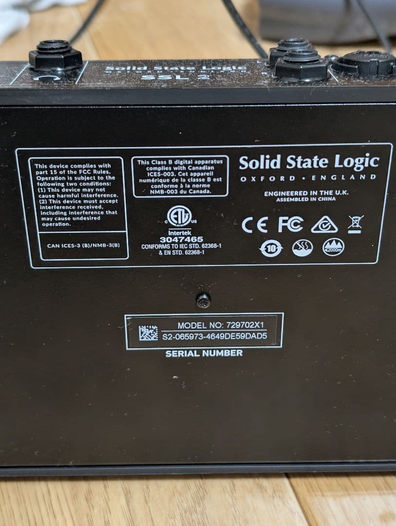 Solid State Logic SSL 2 USBオーディオインターフェイス