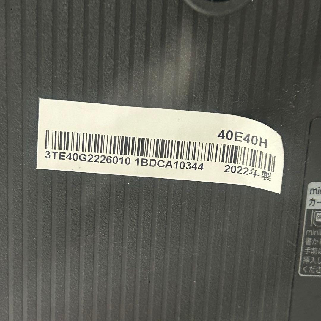 2022年製　ハイセンス　液晶テレビ　40E40H
