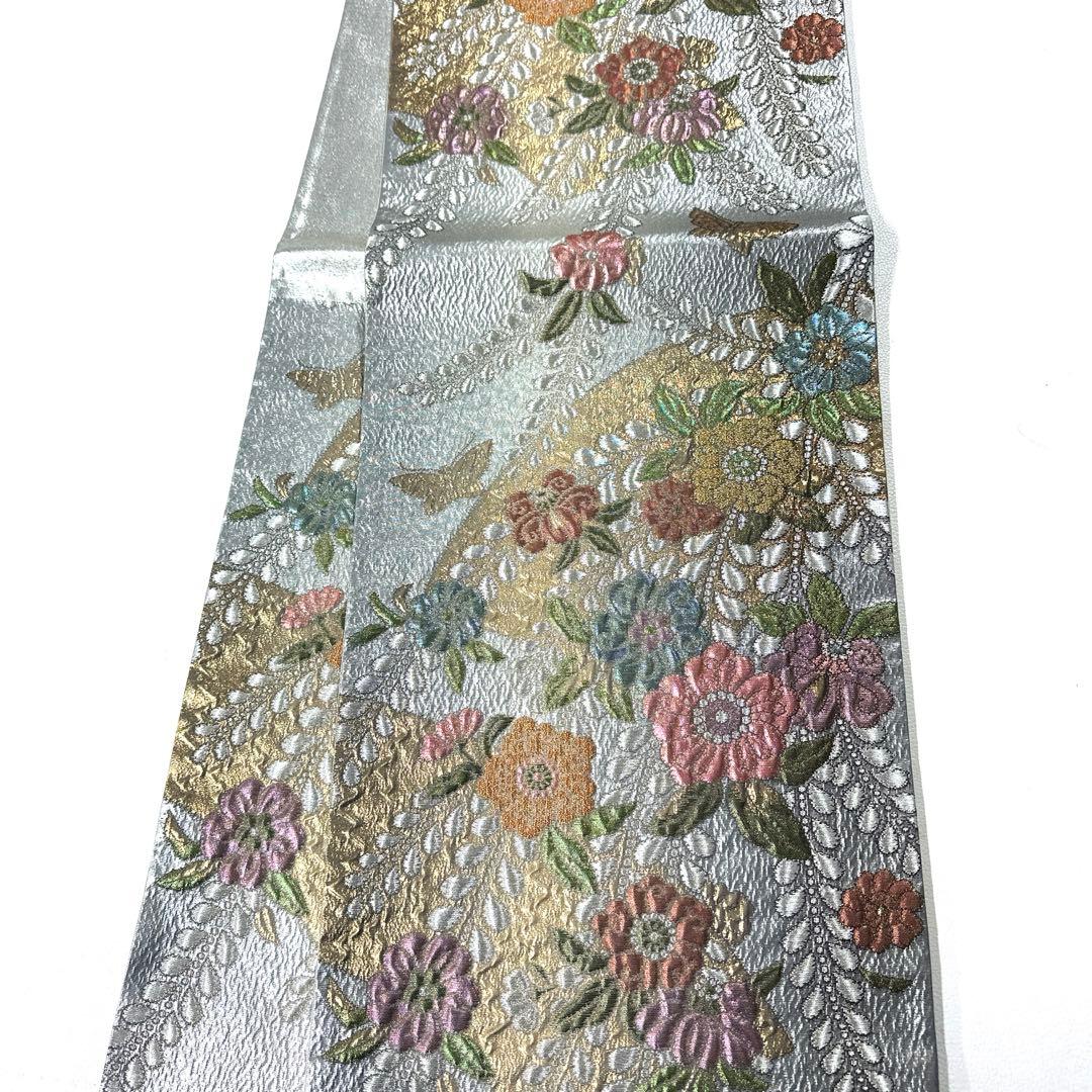 専用帯6352 6346 6348 三点セット●高級 正絹 六通 袋帯 辻ヶ花