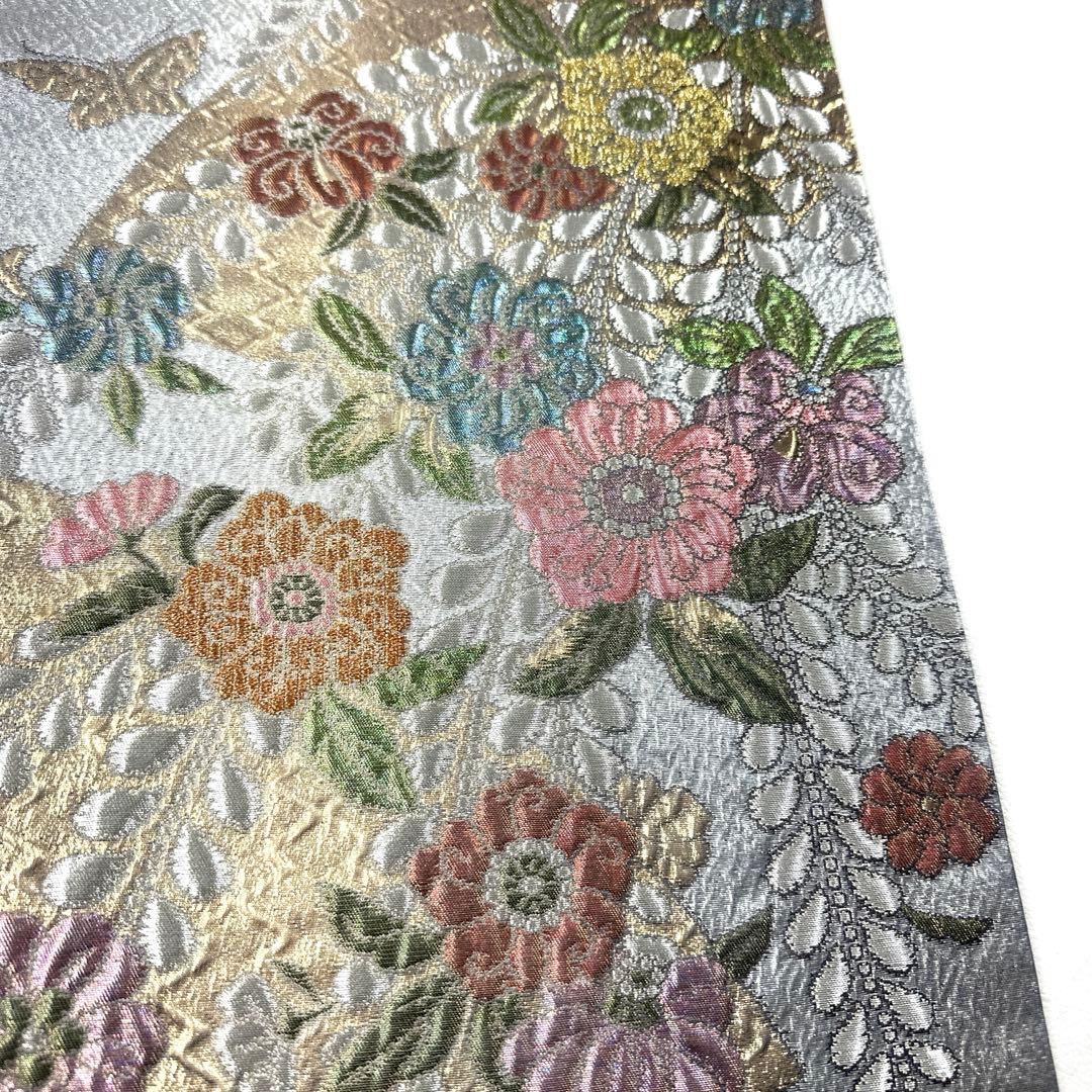 専用帯6352 6346 6348 三点セット●高級 正絹 六通 袋帯 辻ヶ花