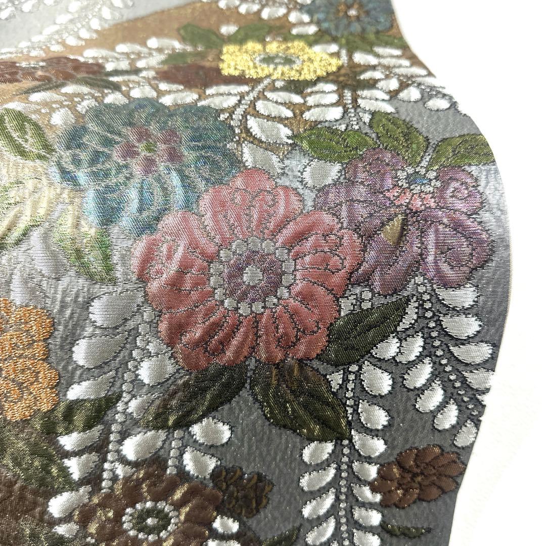 専用帯6352 6346 6348 三点セット●高級 正絹 六通 袋帯 辻ヶ花