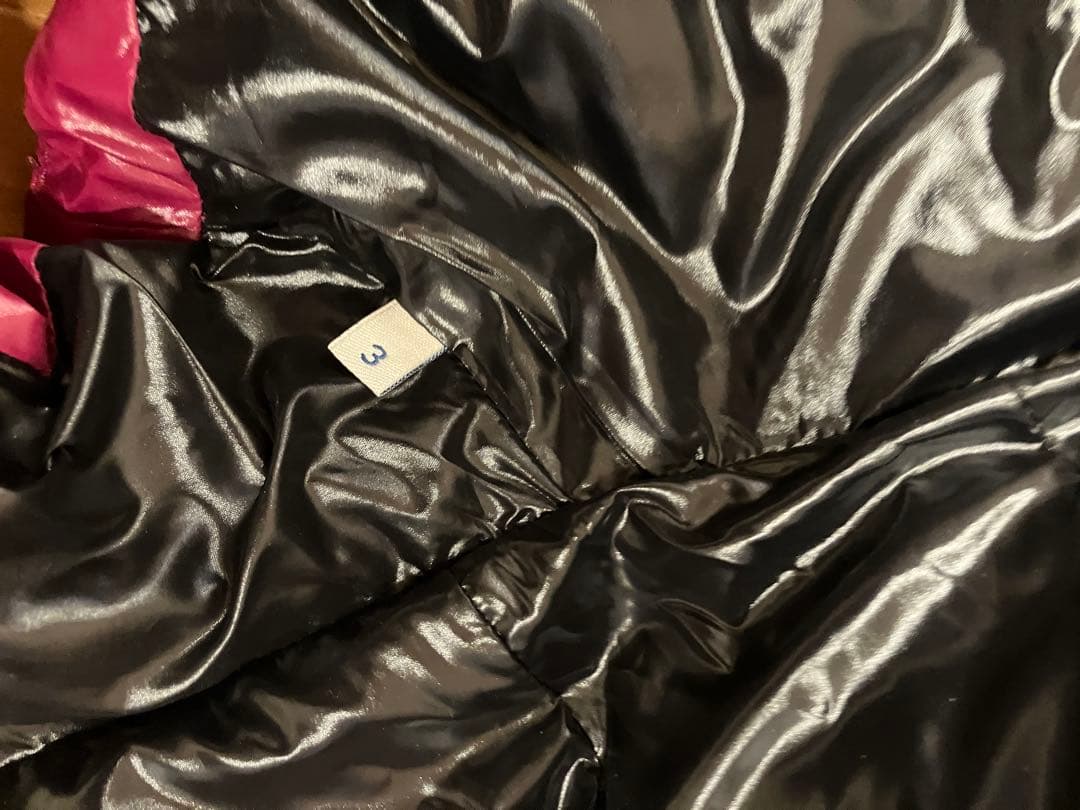 MONCLER フード付きダウンベスト パープル