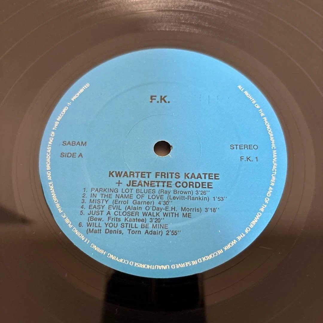 洋楽 Kwartet Frits Kaatee + Jeanette Cordee