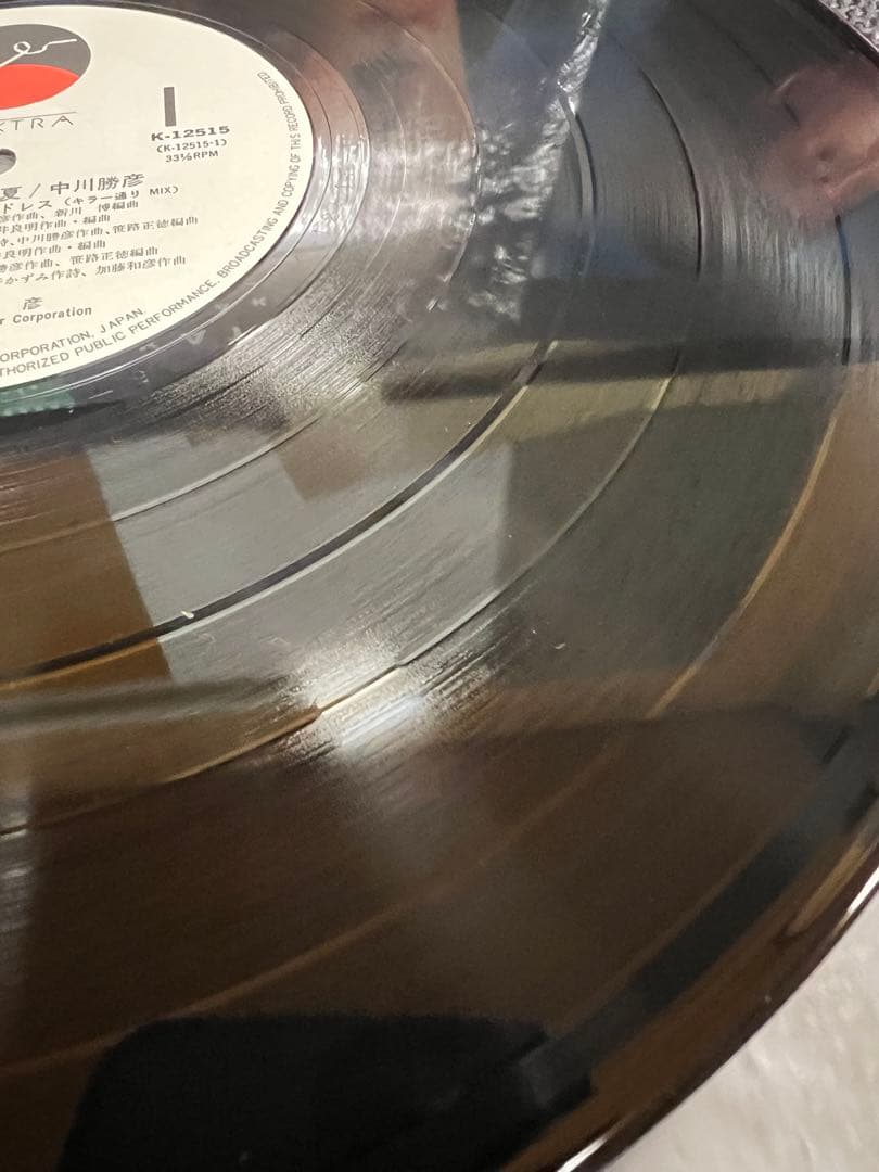 中川勝彦 ペントハウスの夏 LP 邦楽1985年 帯付 ハガキ付 美盤