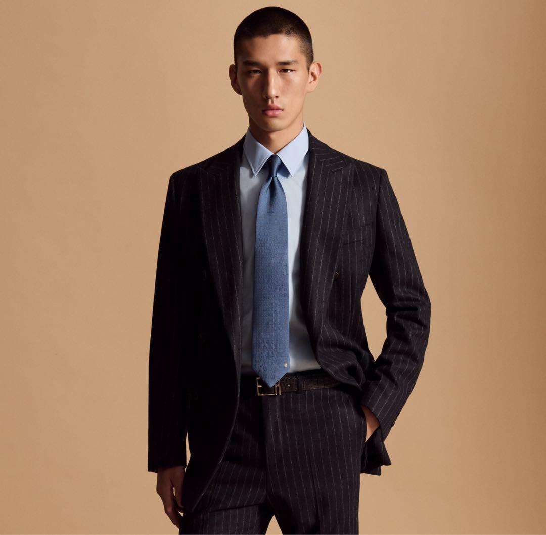 新品 エルメス ハイブランド ネクタイ ファソネ H柄 現行 箱付き プレゼント