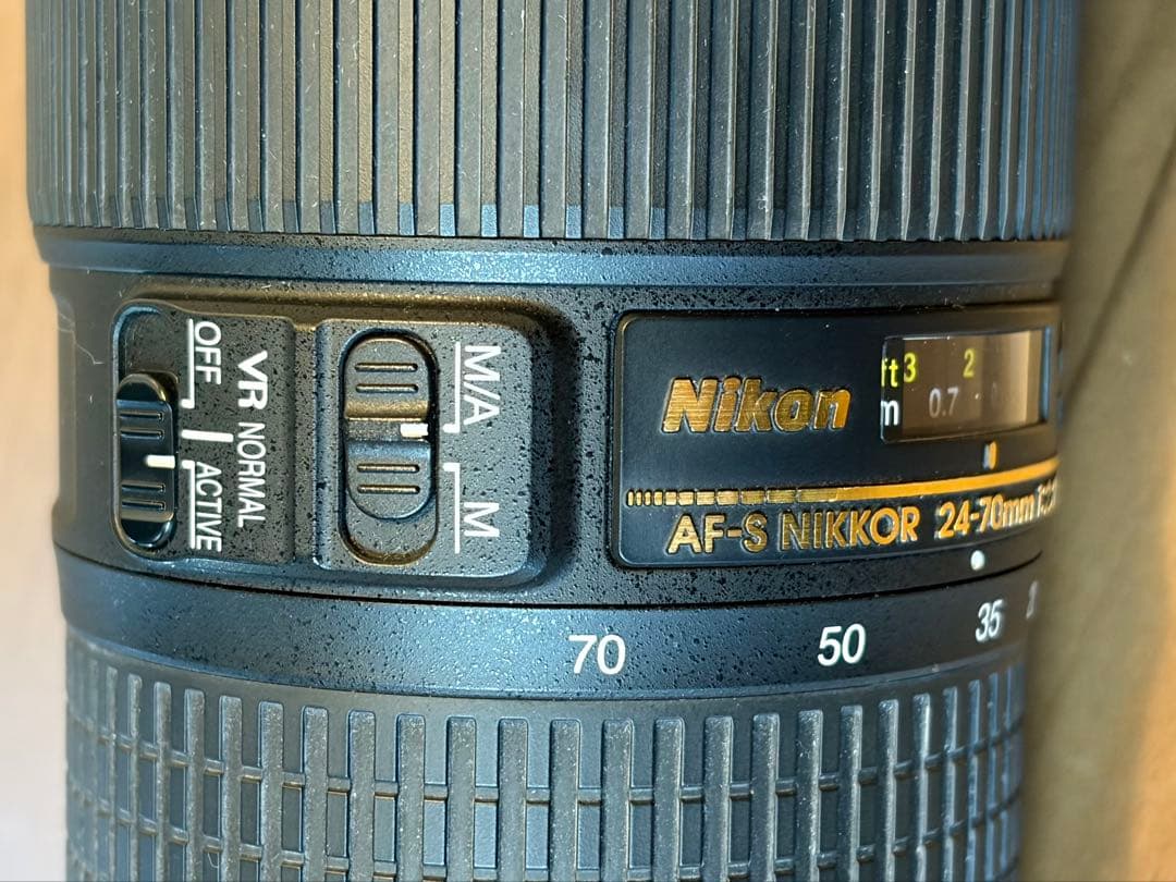 レンズ(ズーム) Nikon AF-S NIKKOR 24-70mm F2.8E ED VR