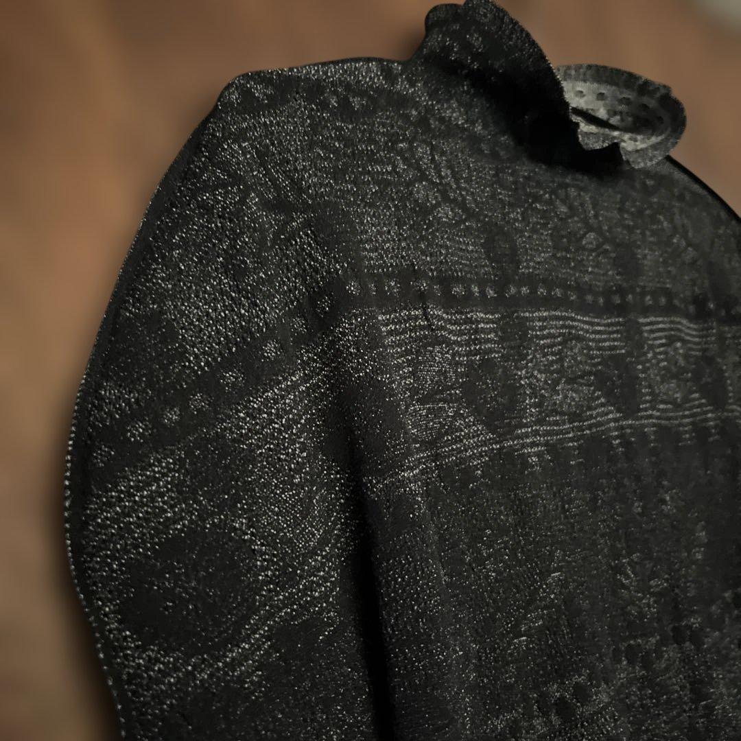 M.&KYOKO エムアンドキョウコ　トップス ハイネック　グレー系　春秋