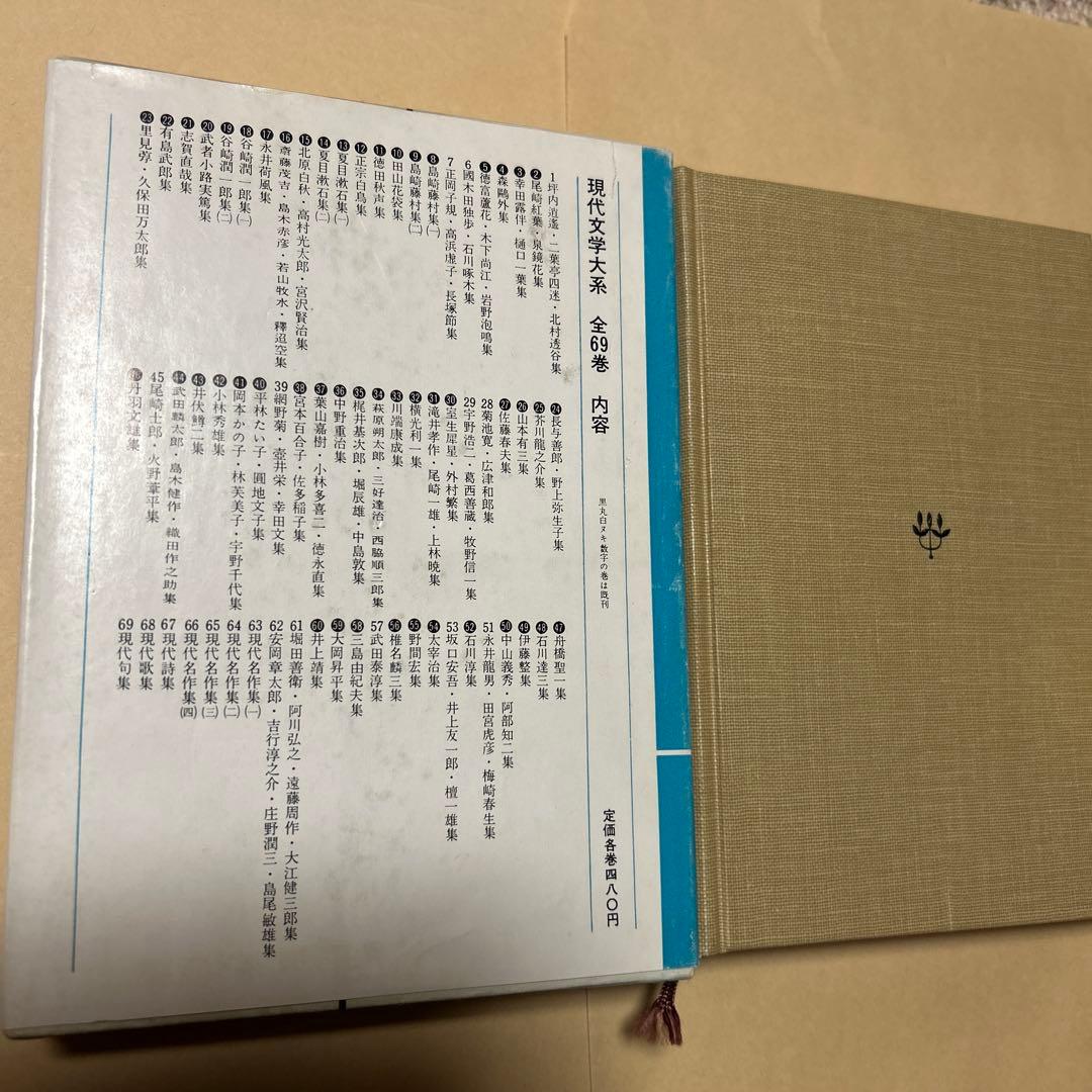 [毛筆署名]川端康成集　雪国千羽鶴山の音伊豆の踊り子禽獣再会眠れる美女他5篇