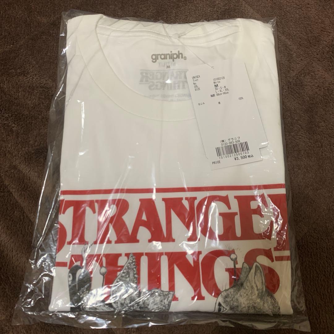 【新品】 グラニフ ストレンジャーシングス コラボ Tシャツ M ヒグチユウコ