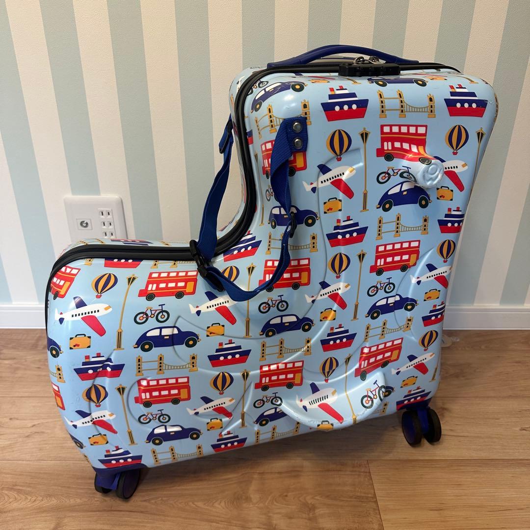 【専用】子どもが乗れる キッズキャリー　スーツケース　24インチ　M size