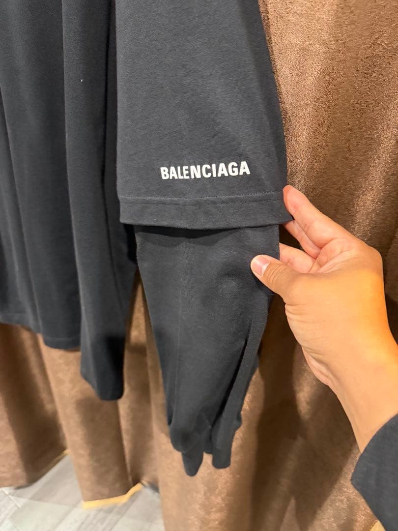 BALENCIAGA WFP ロゴ 長袖カットソー
