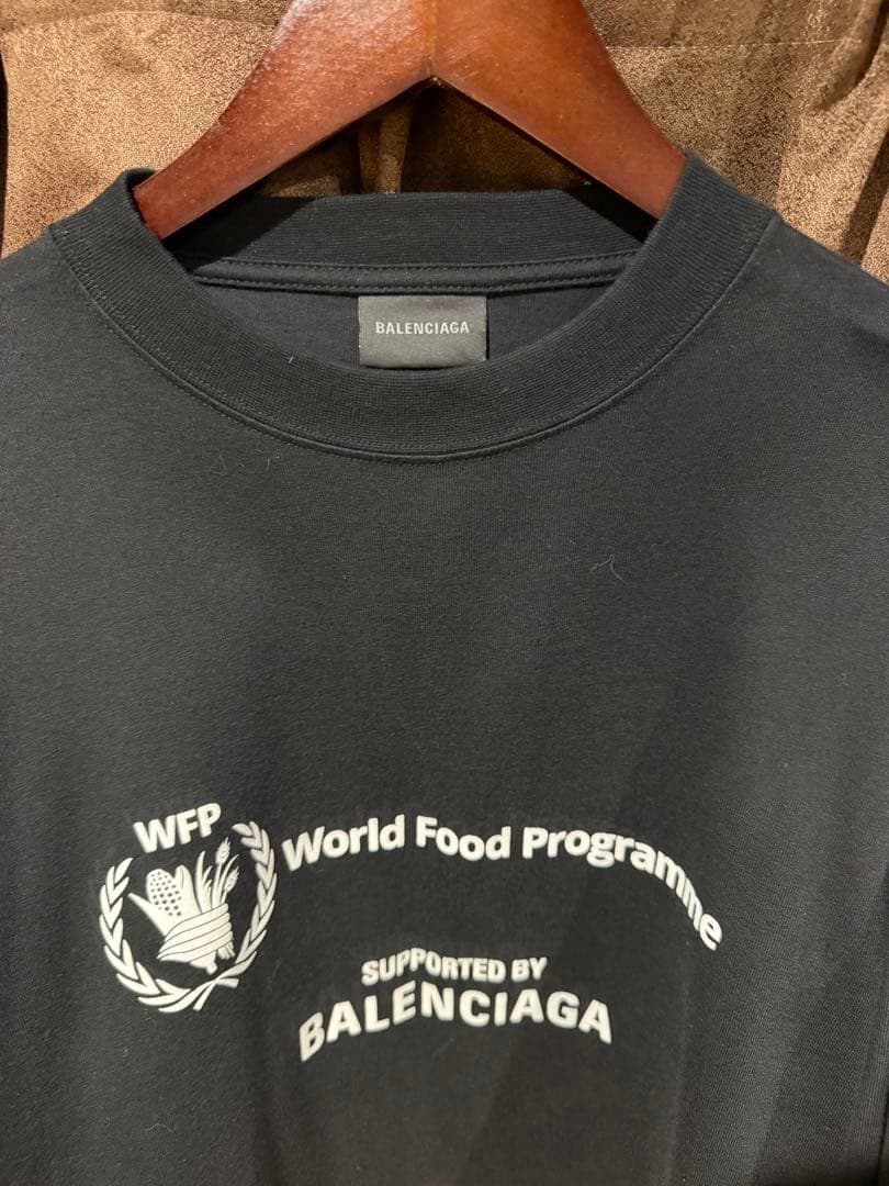BALENCIAGA WFP ロゴ 長袖カットソー