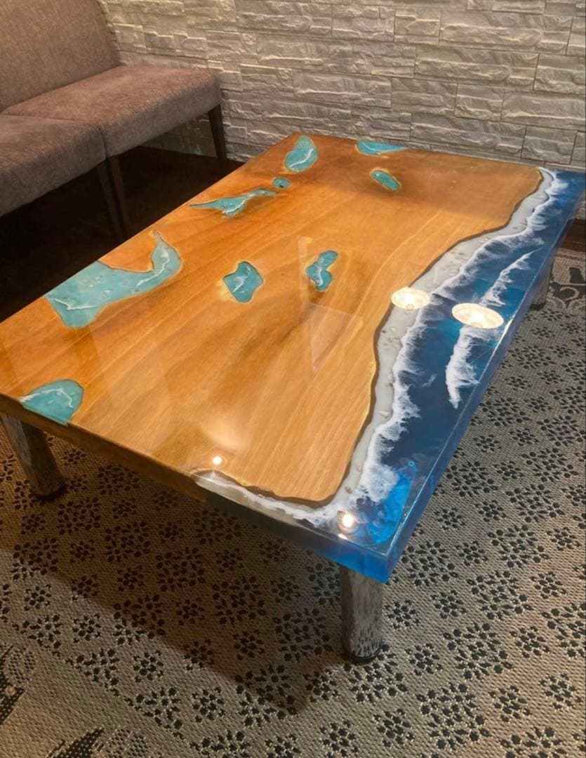 E*S様 エポキシ樹脂テーブル　レジンテーブル