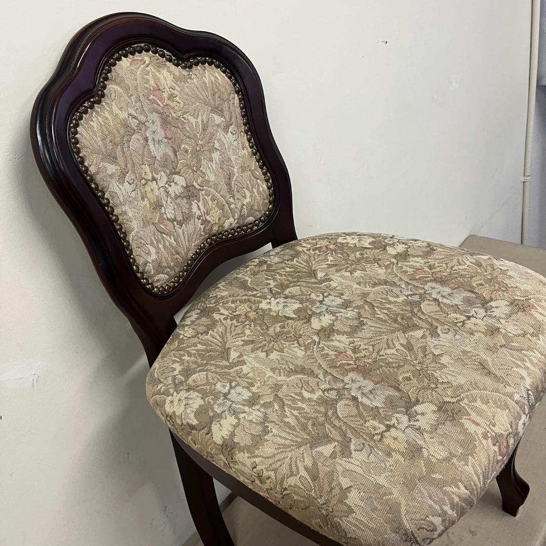 26 アンティーク調 バロック ロココ調 ネコ足 猫足 ダイニングチェアー 椅子