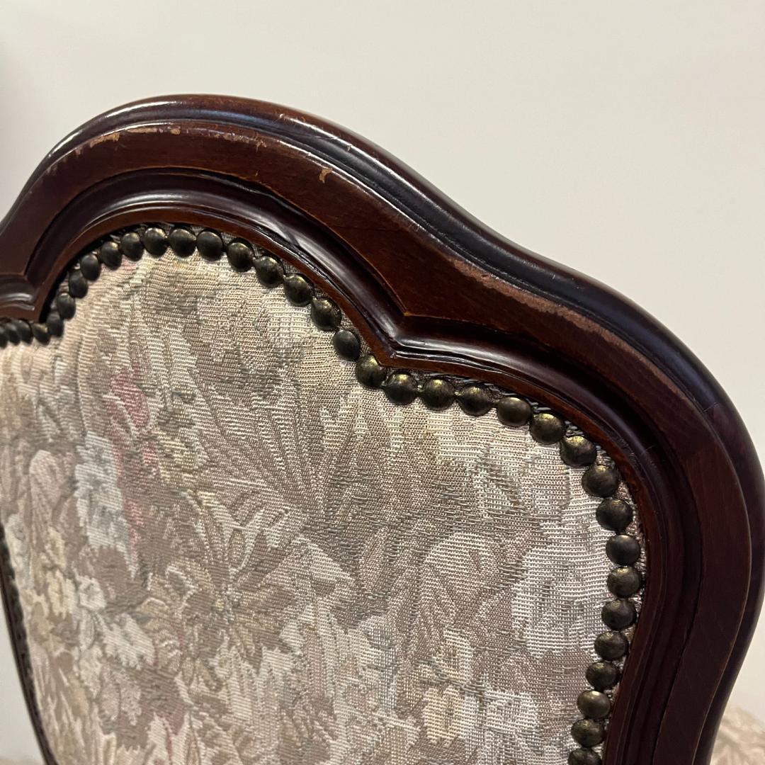 26 アンティーク調 バロック ロココ調 ネコ足 猫足 ダイニングチェアー 椅子