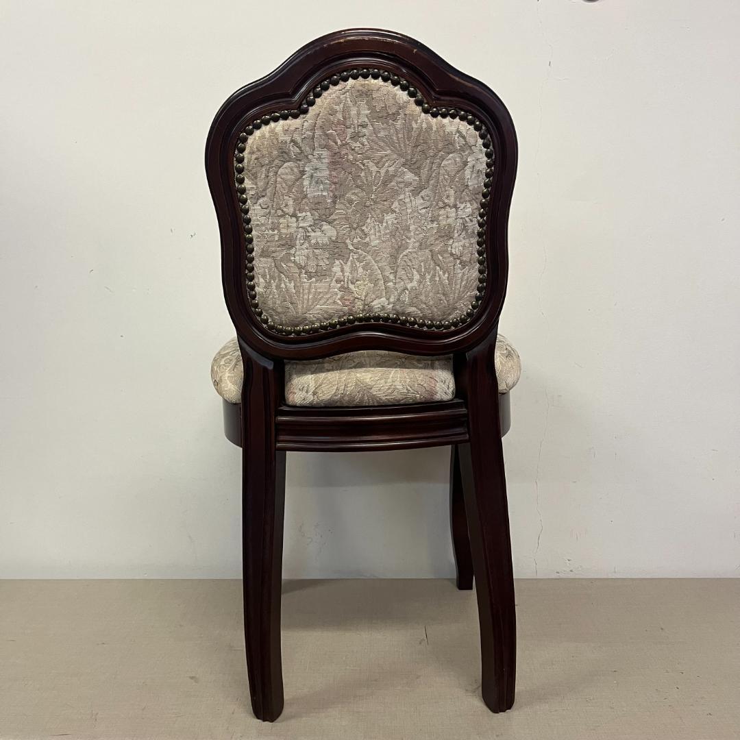 26 アンティーク調 バロック ロココ調 ネコ足 猫足 ダイニングチェアー 椅子