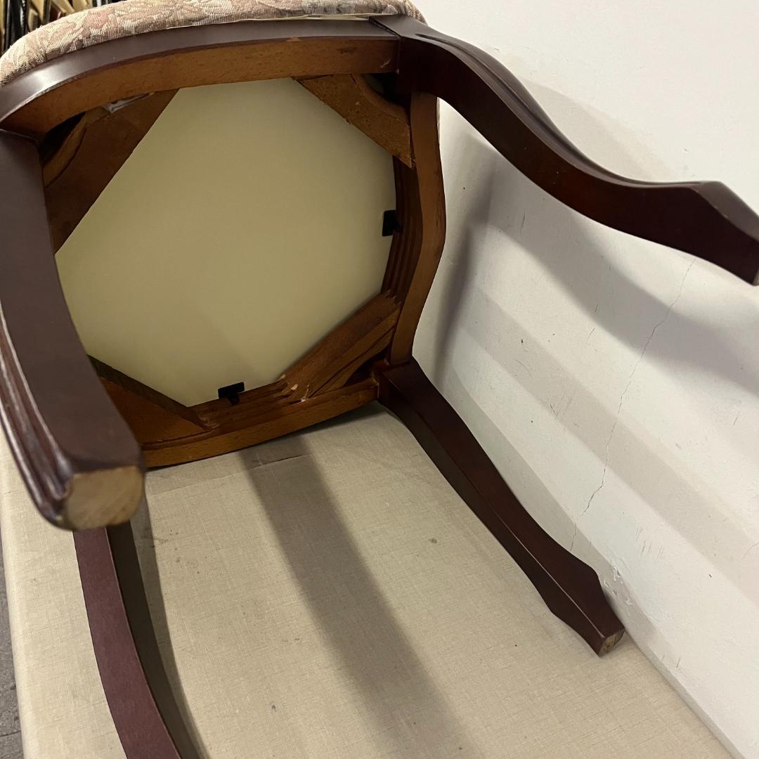 26 アンティーク調 バロック ロココ調 ネコ足 猫足 ダイニングチェアー 椅子