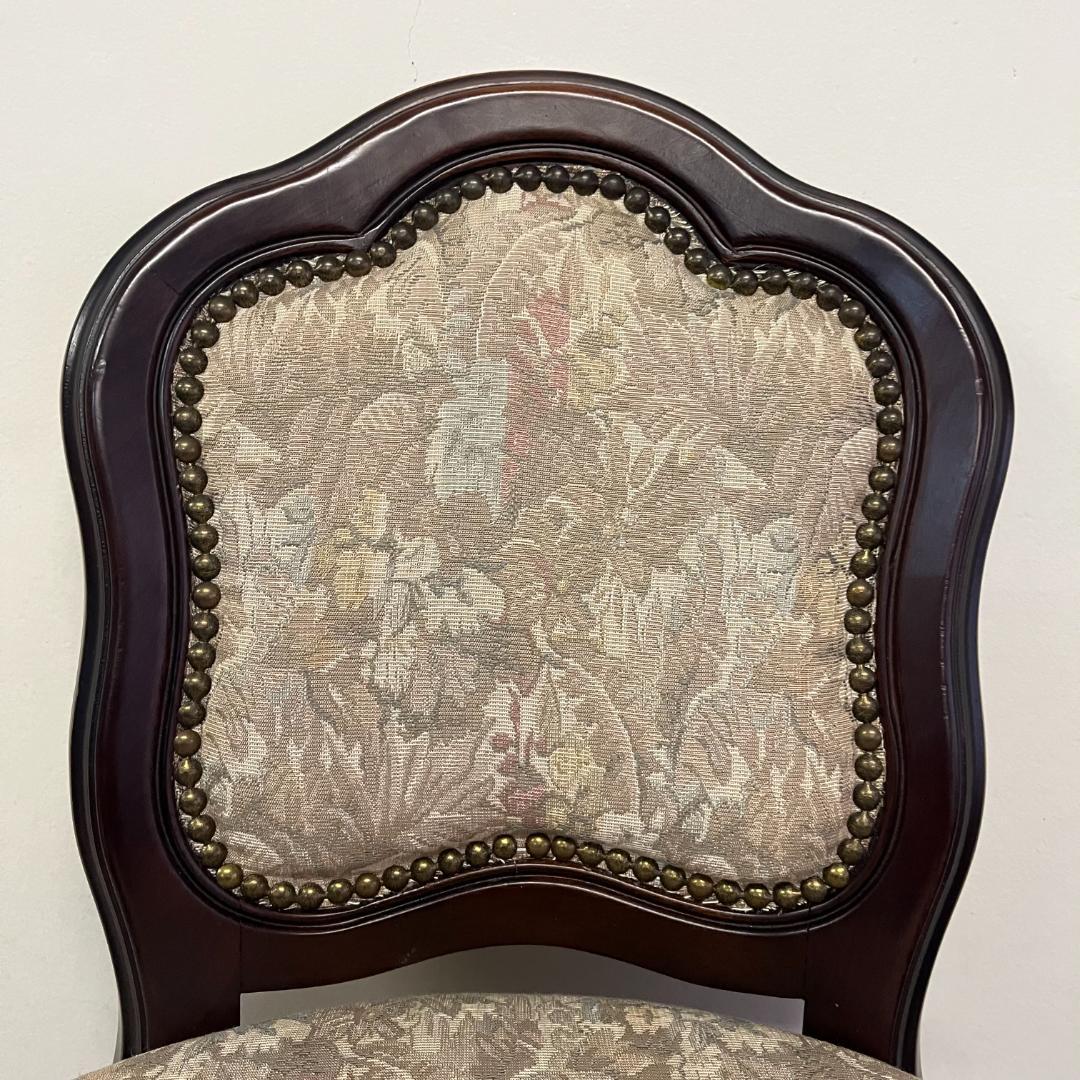 26 アンティーク調 バロック ロココ調 ネコ足 猫足 ダイニングチェアー 椅子